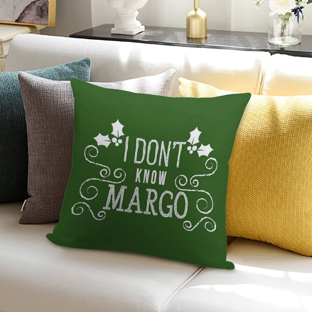 Christmas Vacation Todd And Margo Quote by Kelly Design Company Soft Bedroom Essential Throw Pillow