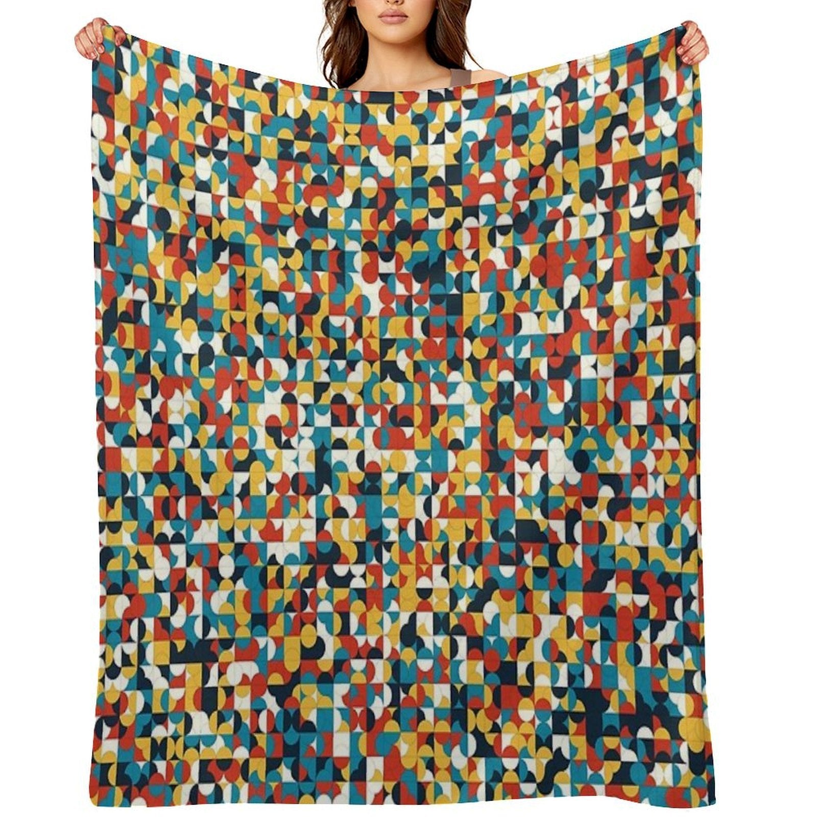 Pattern 003 6 Sustainable Throw Blanket