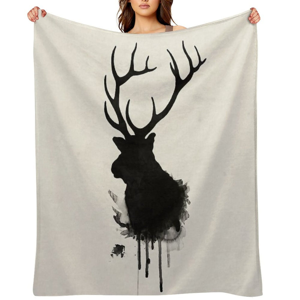 Elk Lightweight Throw Blanket
