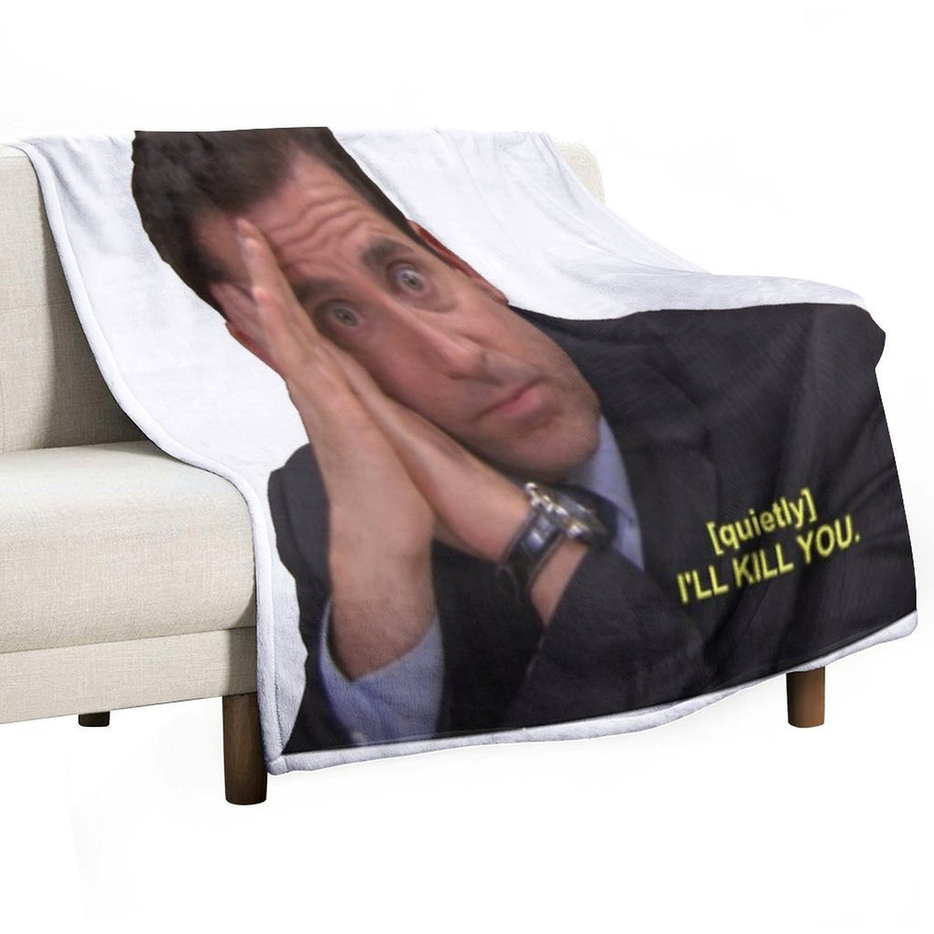 I'll Kill You Shrink-resistant Throw Blanket