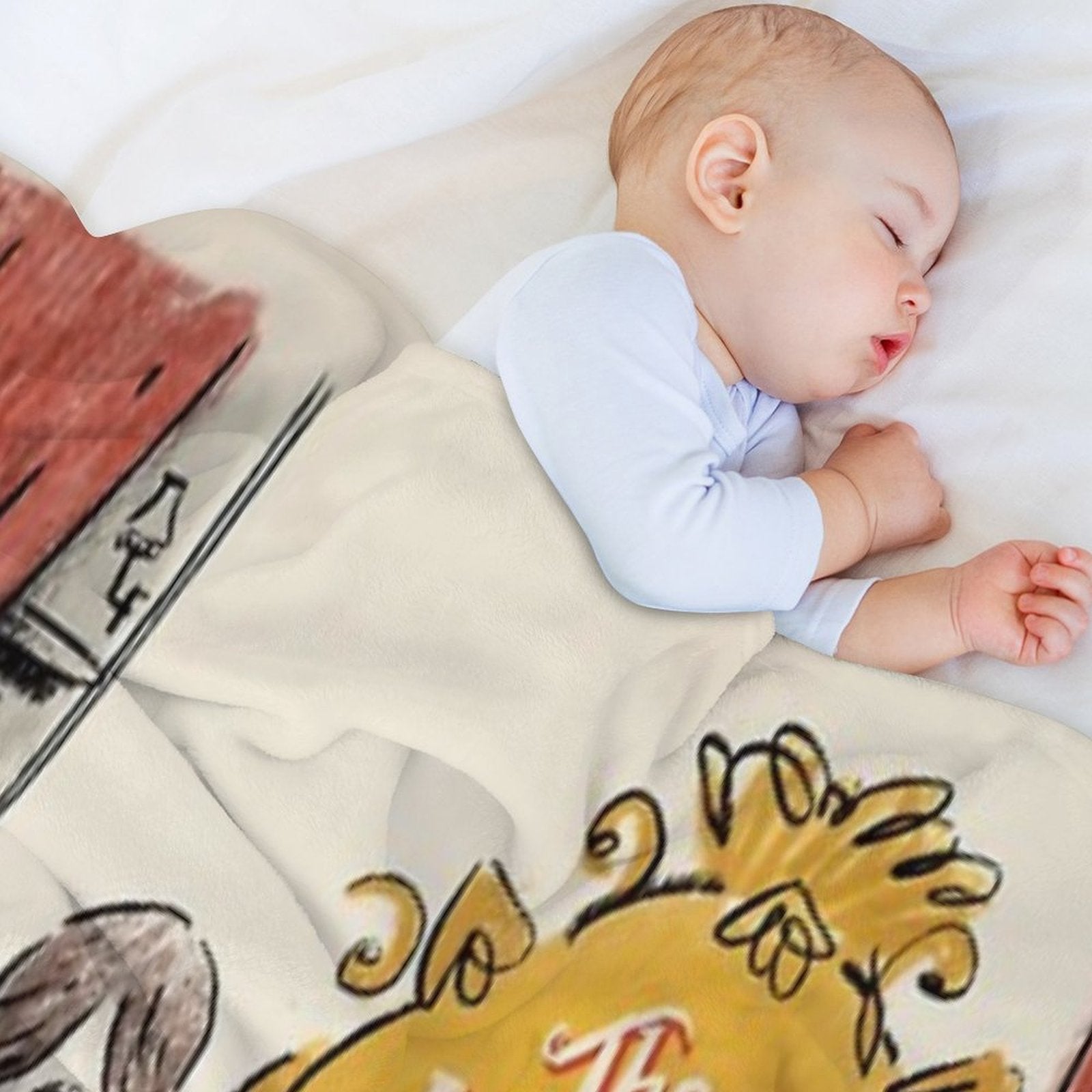Copy of Muppets THE SHOW IS TIME RETRO Machine-washable Throw Blanket