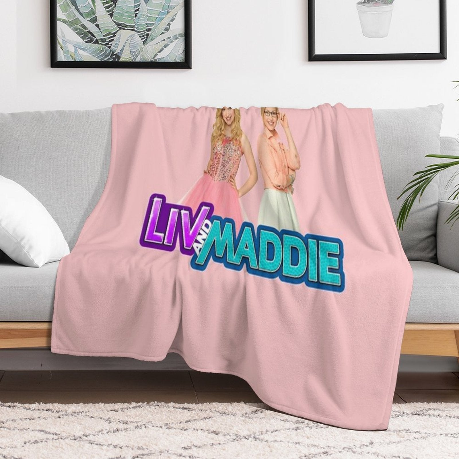 Liv And Maddie Multi-functional Throw Blanket