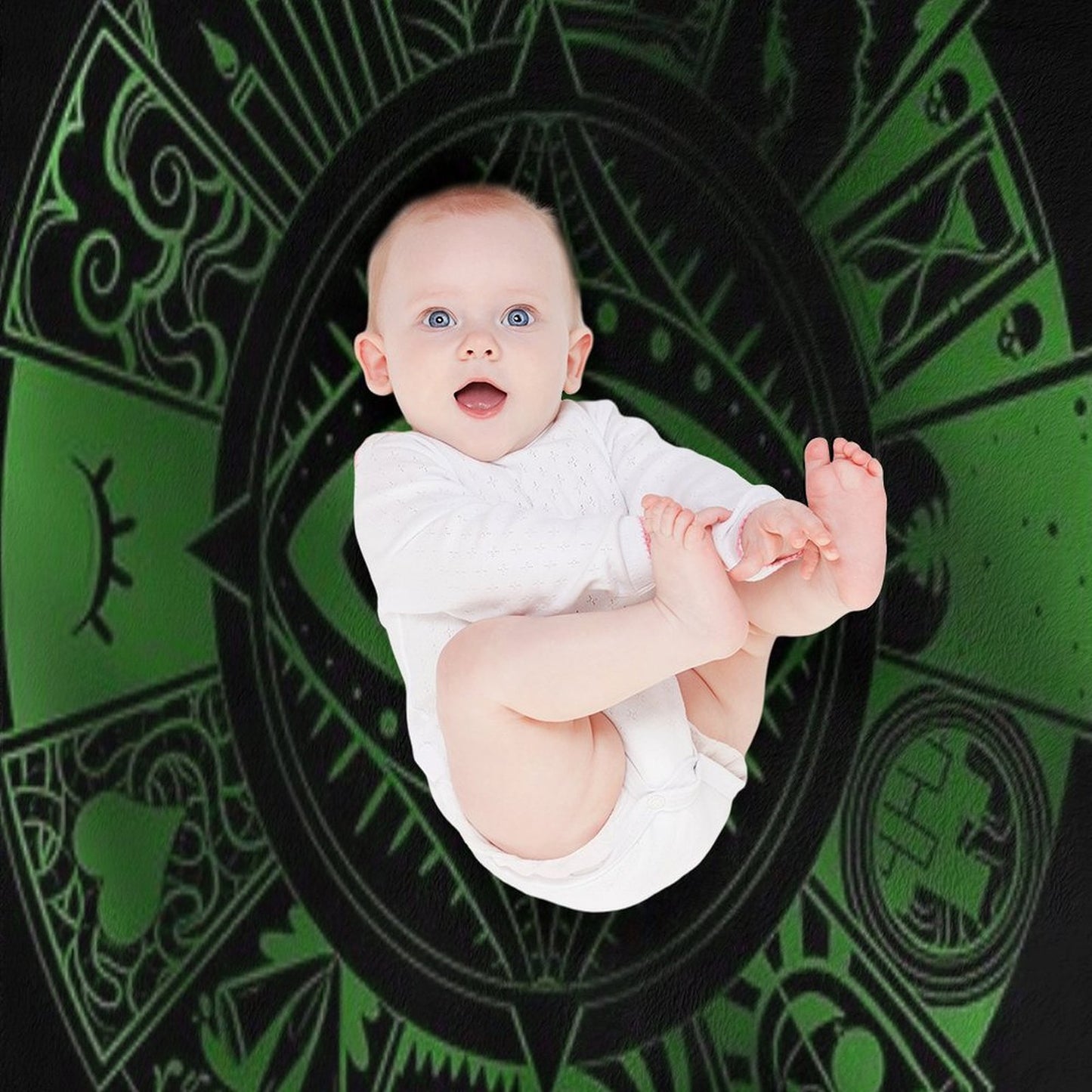 15 Fears Wheel Compact Throw Blanket