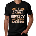 30yr Birthday Cowboy Western 30 Years Old Boy 30th Birthday  Polyester Blend T-Shirt