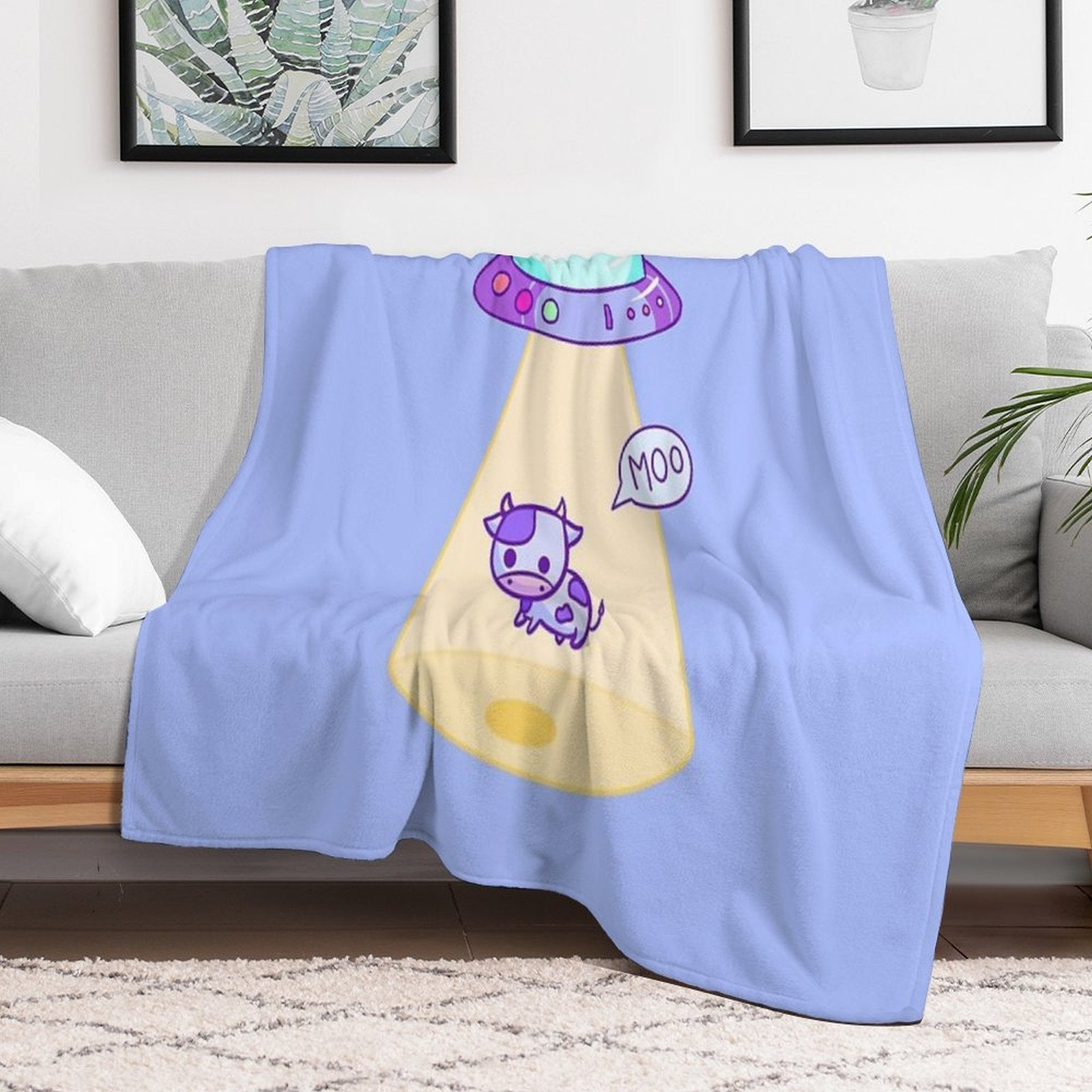 Abduction Velvety-soft Throw Blanket