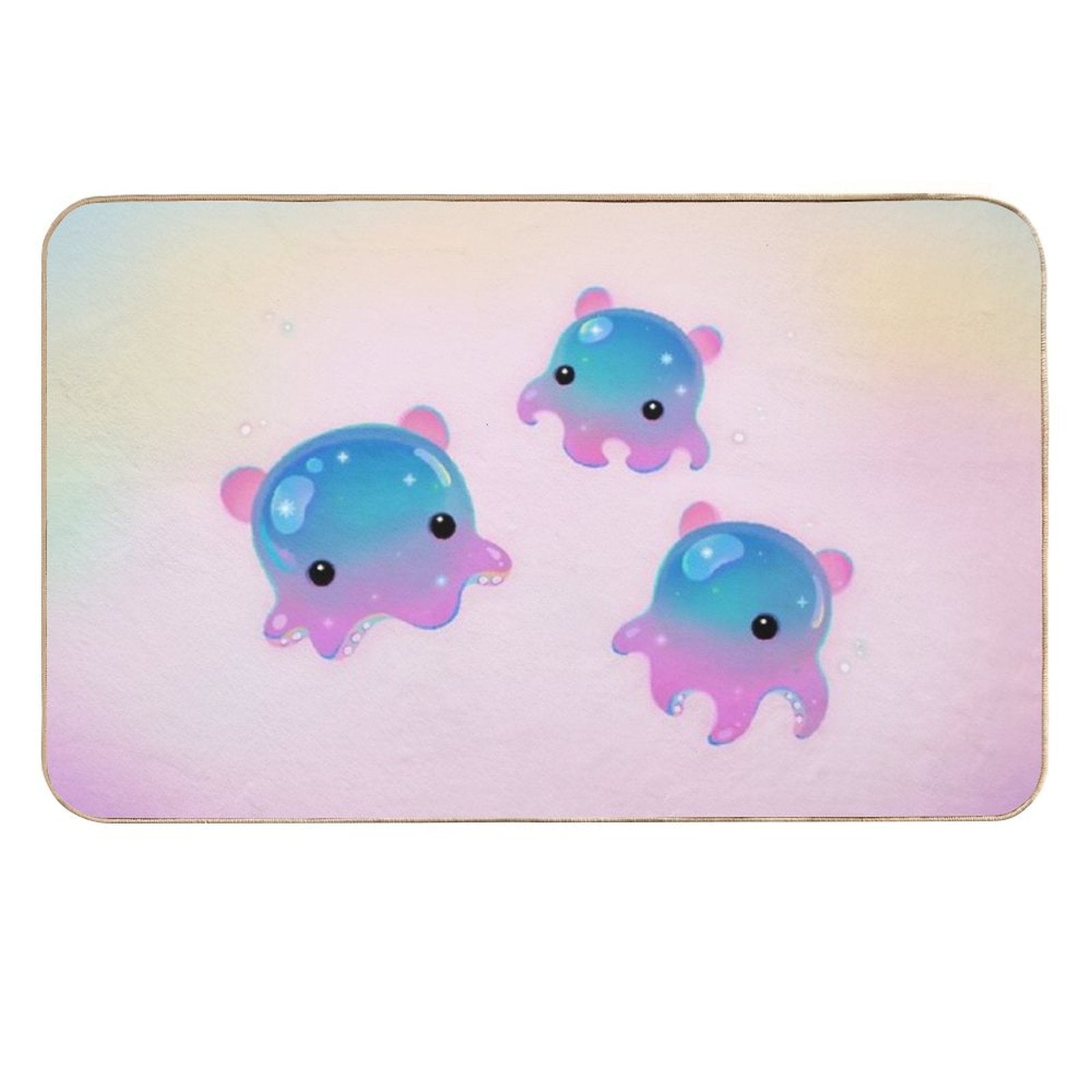 Grimpoteuthis (Dumbo Octopus)  Eco-Friendly Bath Mat
