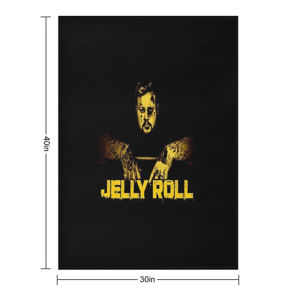 Jelly Roll Eco-conscious Throw Blanket