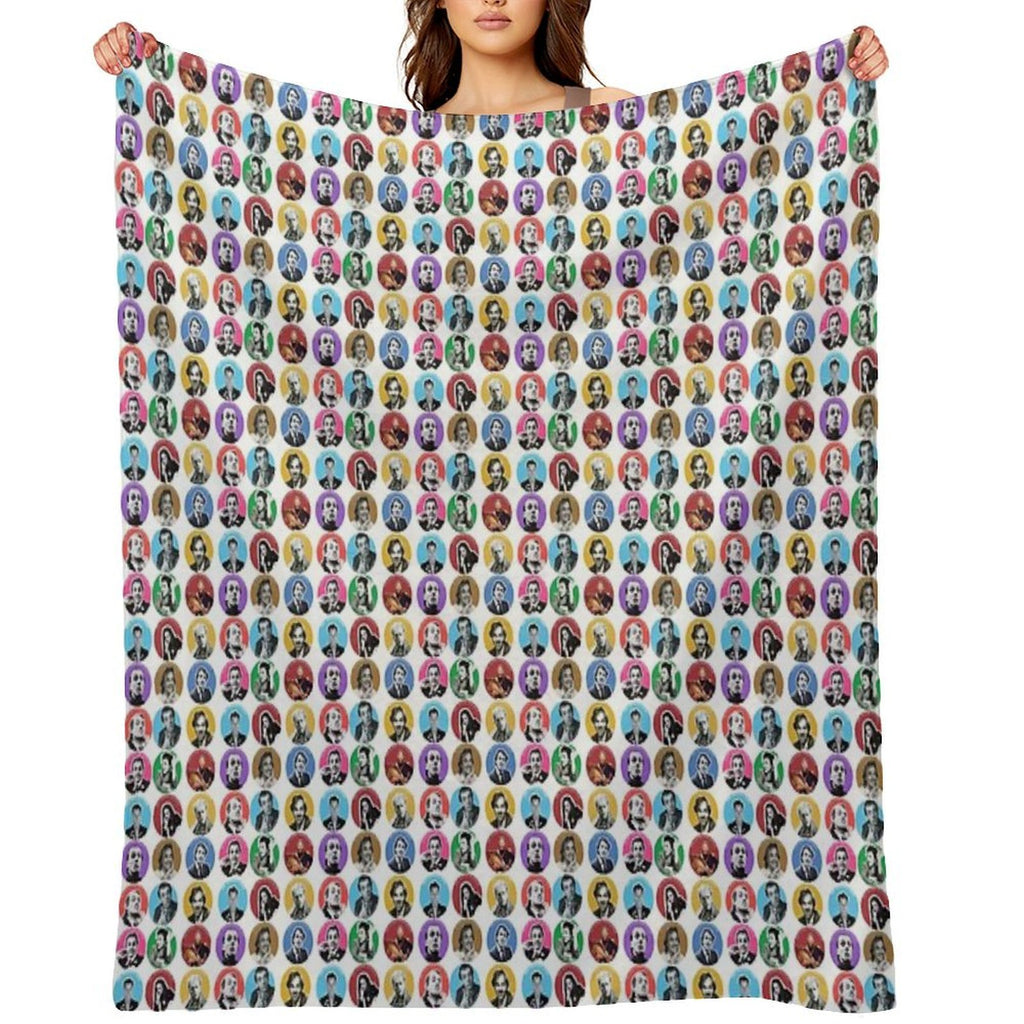 MEGA RIK MAYALL COLLECTION Durable Throw Blanket
