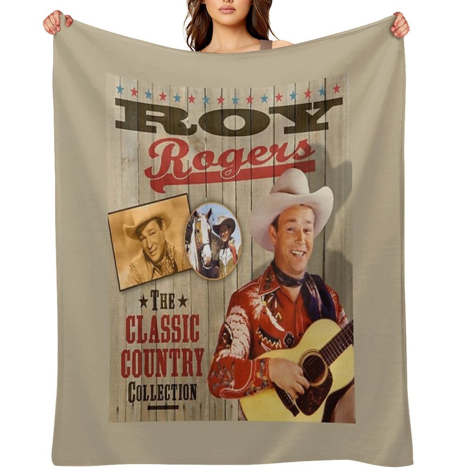Roy Rogers – The Classic Country Collection Compact Throw Blanket