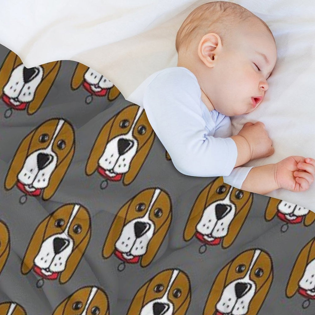 Beagle Rescue Victoria Merch! Shrink-resistant Throw Blanket