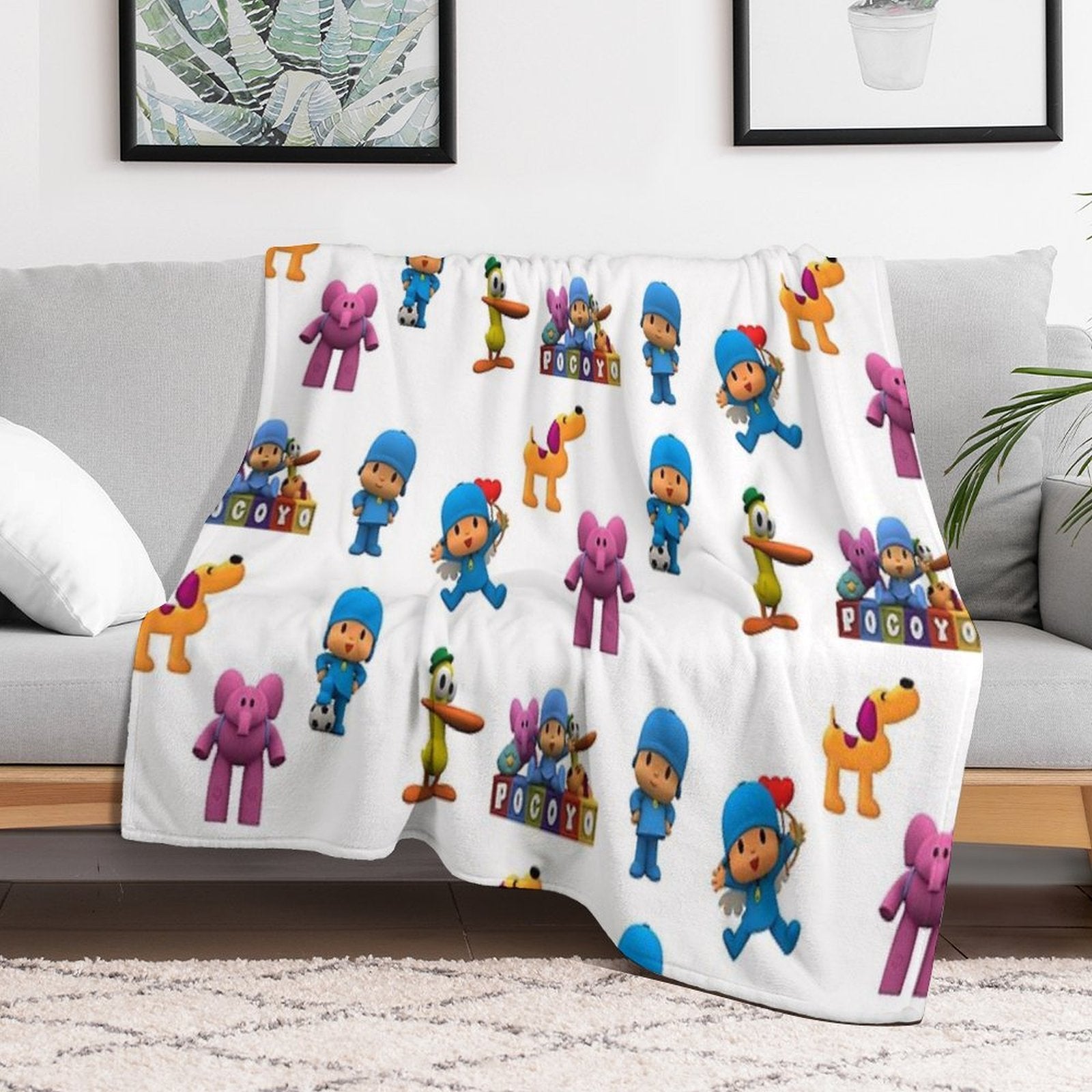Pocoyo Lightweight Throw Blanket