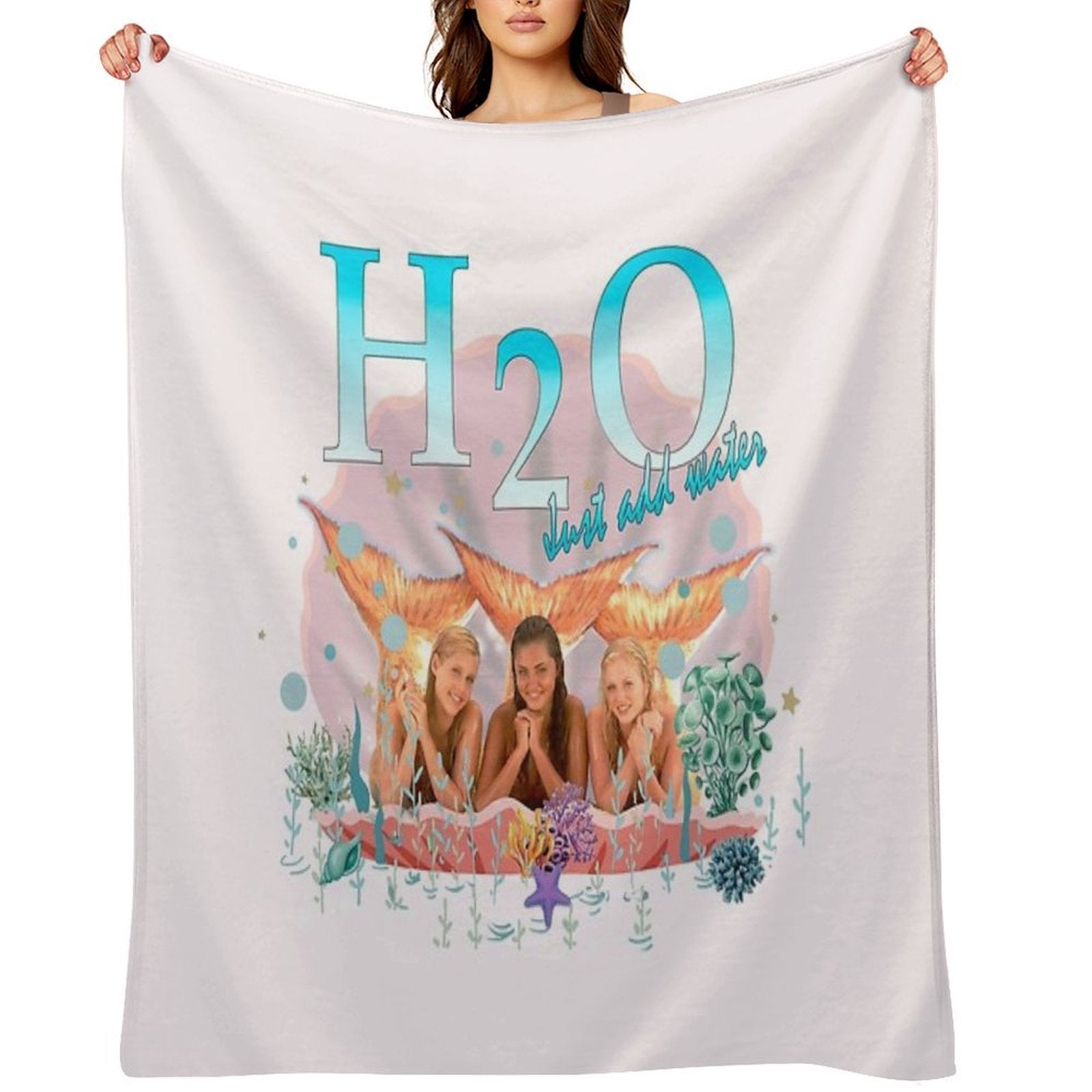 H2O Multi-functional Throw Blanket