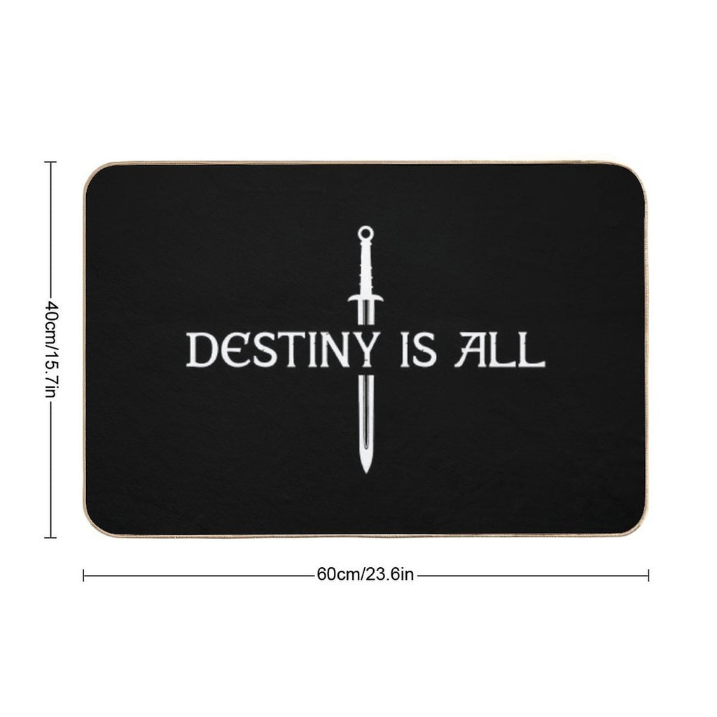 The Last Kingdom - Destiny Is All  Toxin-Free Bath Mat