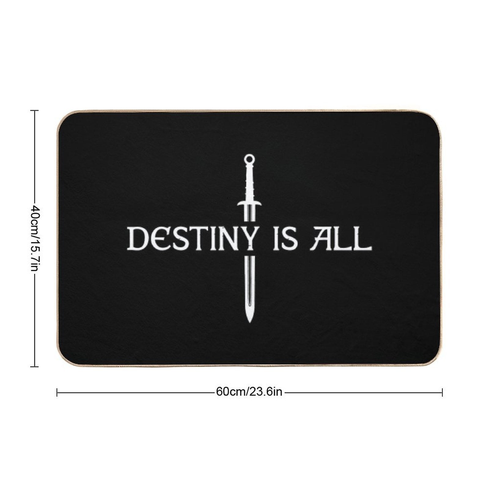 The Last Kingdom - Destiny Is All  Toxin-Free Bath Mat