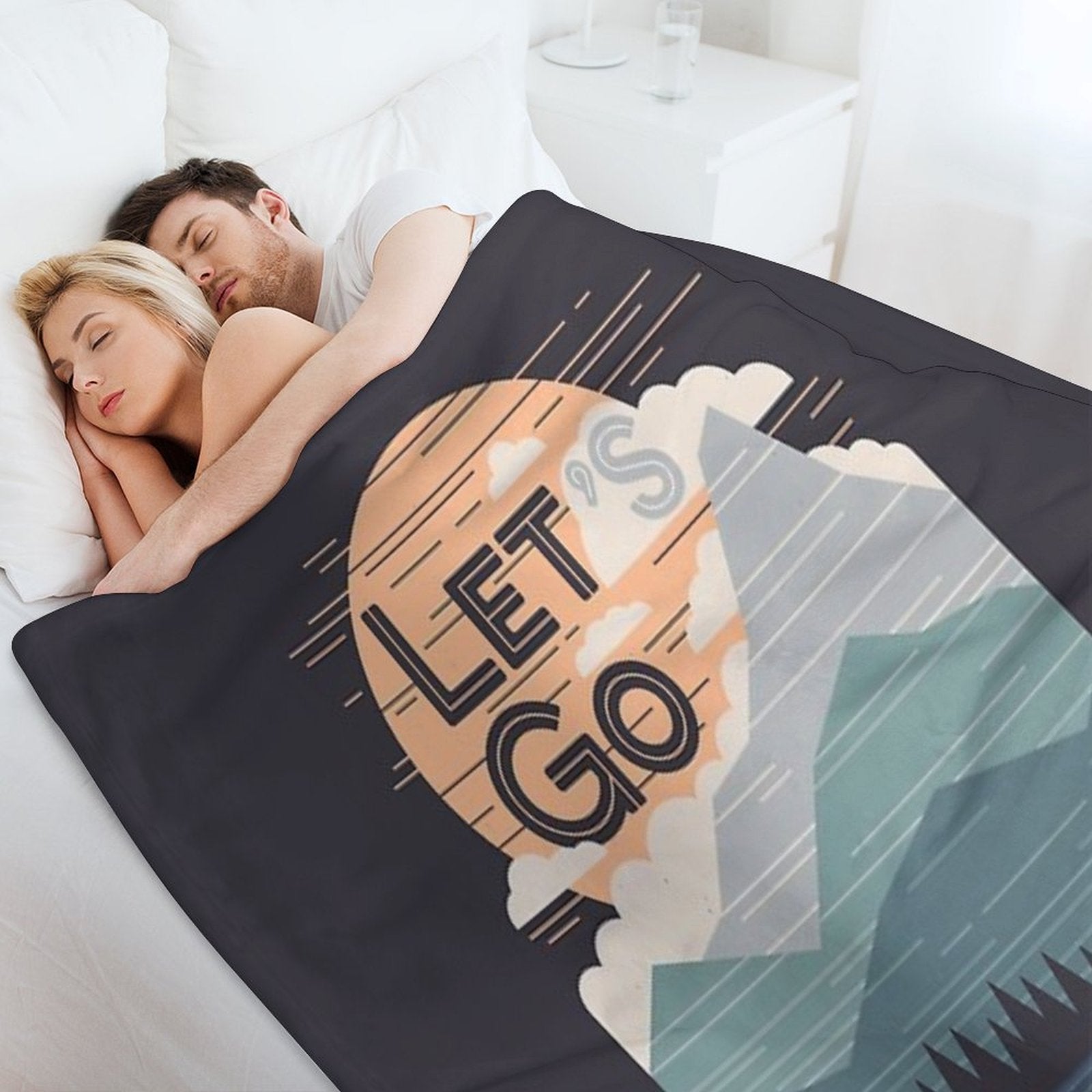 Let's Go Comfort Throw Blanket