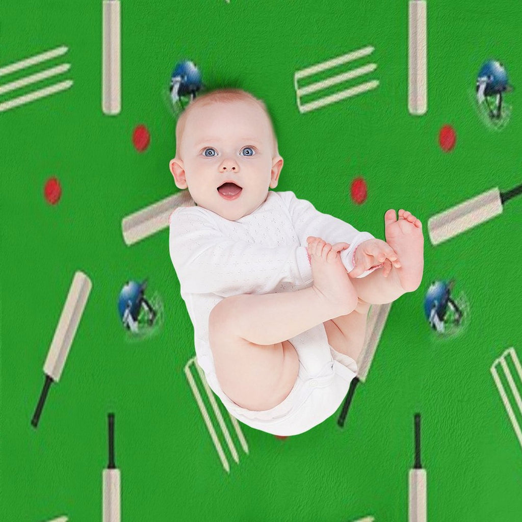 Cricket Pattern Shrink-resistant Throw Blanket