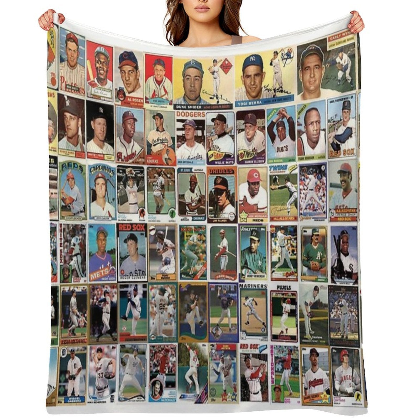 Baseball Through The Years Quick-dry Throw Blanket