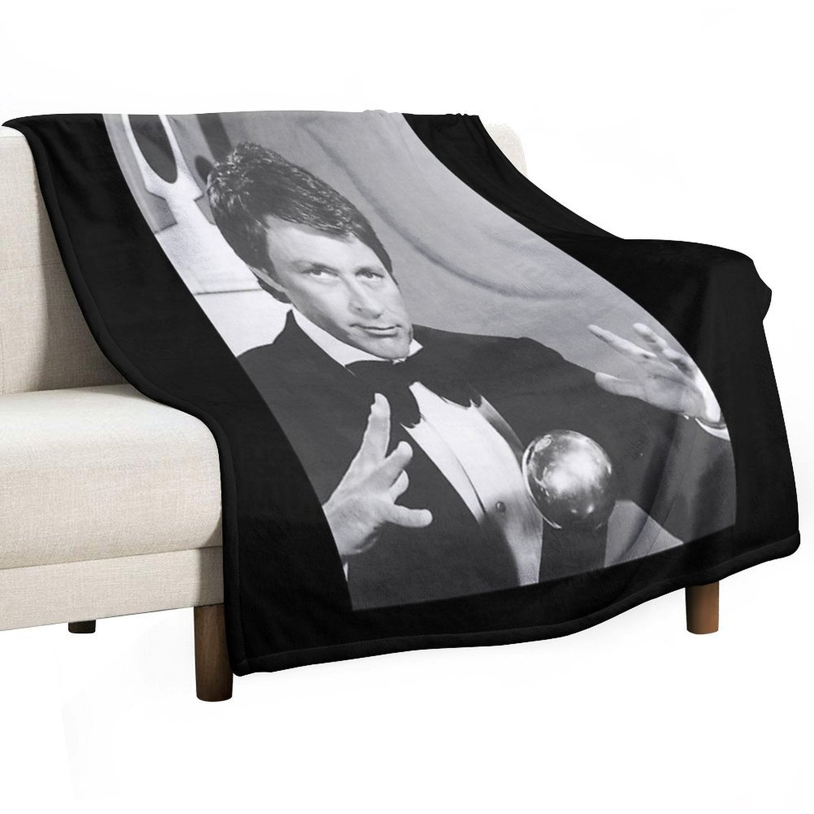 Bill Bixby Art Compact Throw Blanket