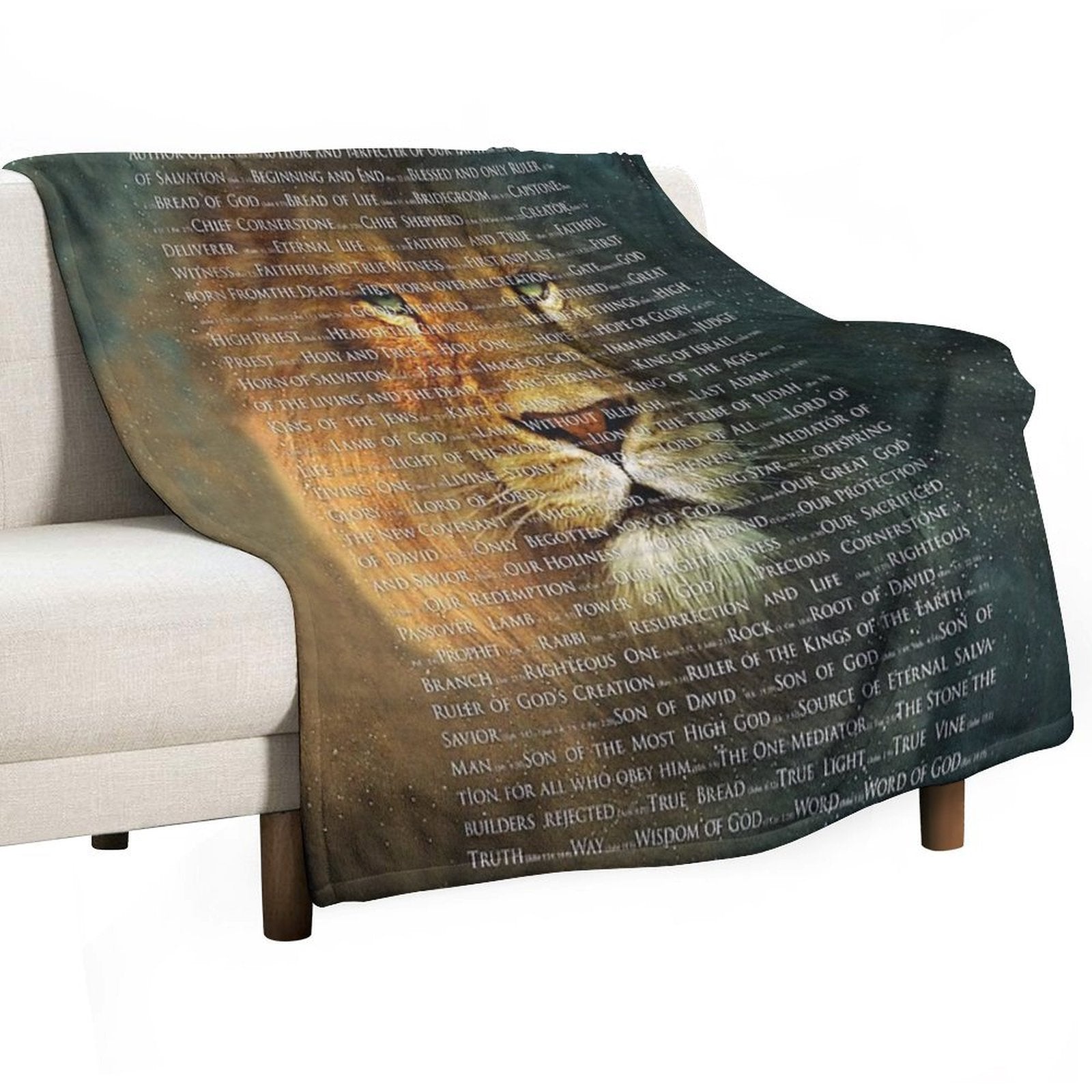 The Names of God Multi-functional Throw Blanket