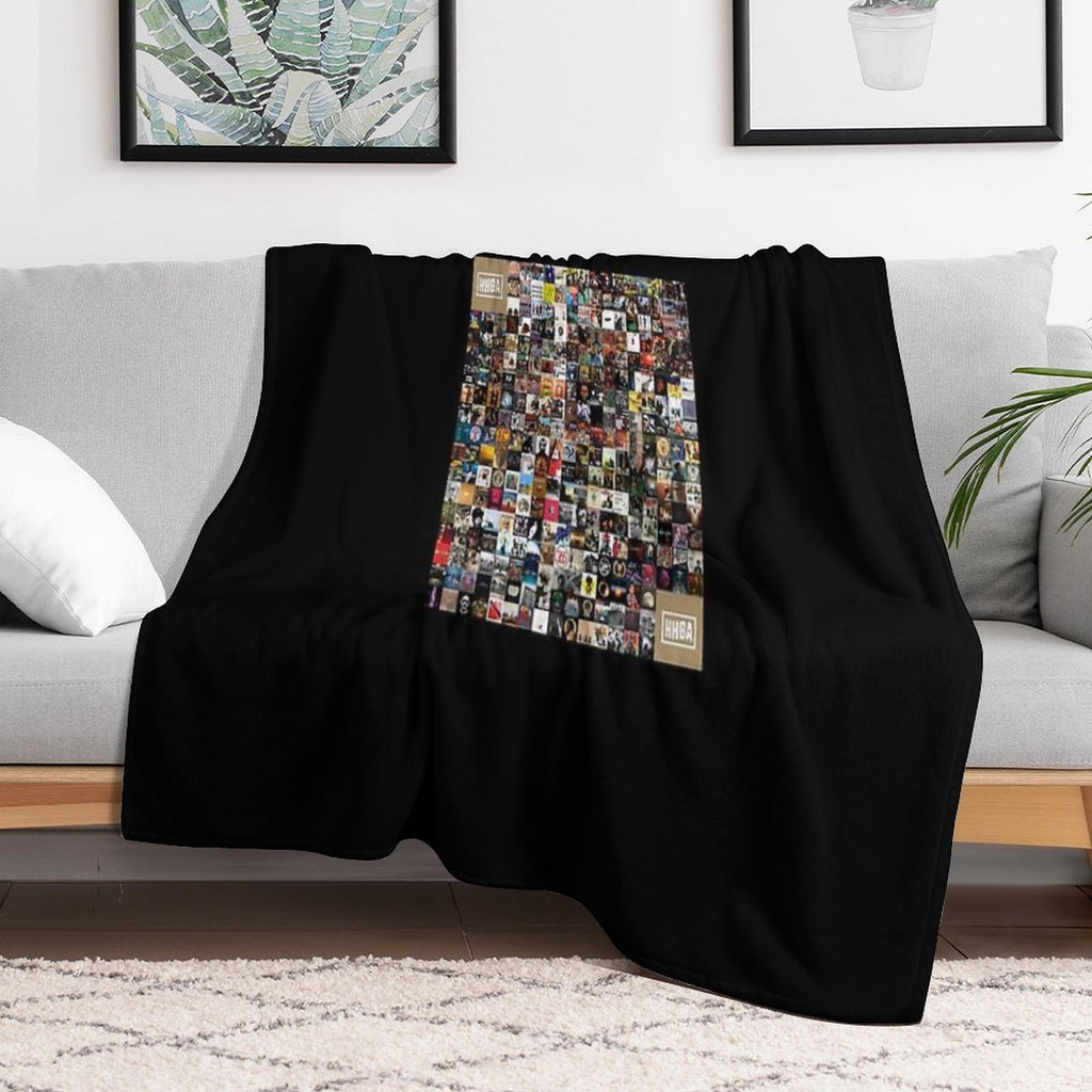 Greatest Hip Hop Albums 1986 2018 Classic T-Shirt Multi-functional Throw Blanket