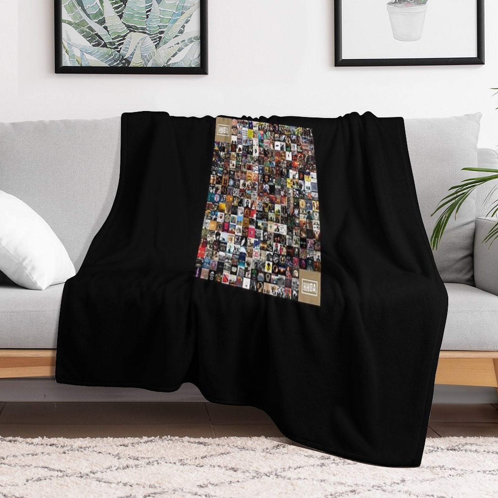 Greatest Hip Hop Albums 1986 2018 Classic T-Shirt Multi-functional Throw Blanket