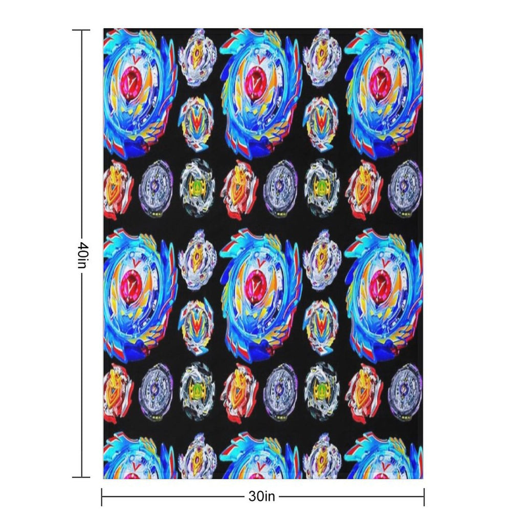Beyblade Velvety-soft Throw Blanket