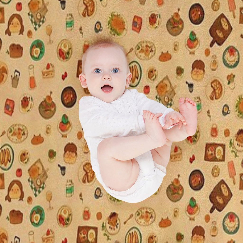 Dishes Quick-dry Throw Blanket