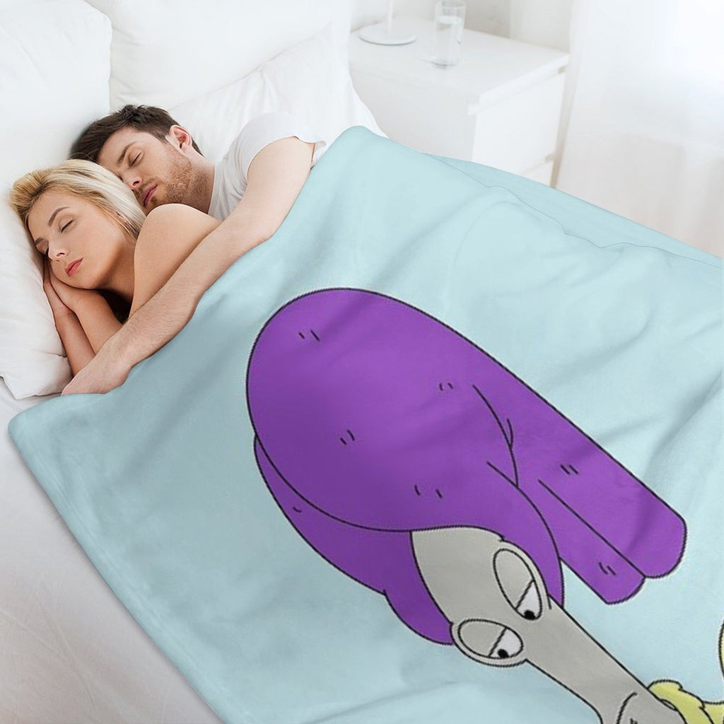 American Dad Roger Wrinkle-free Throw Blanket