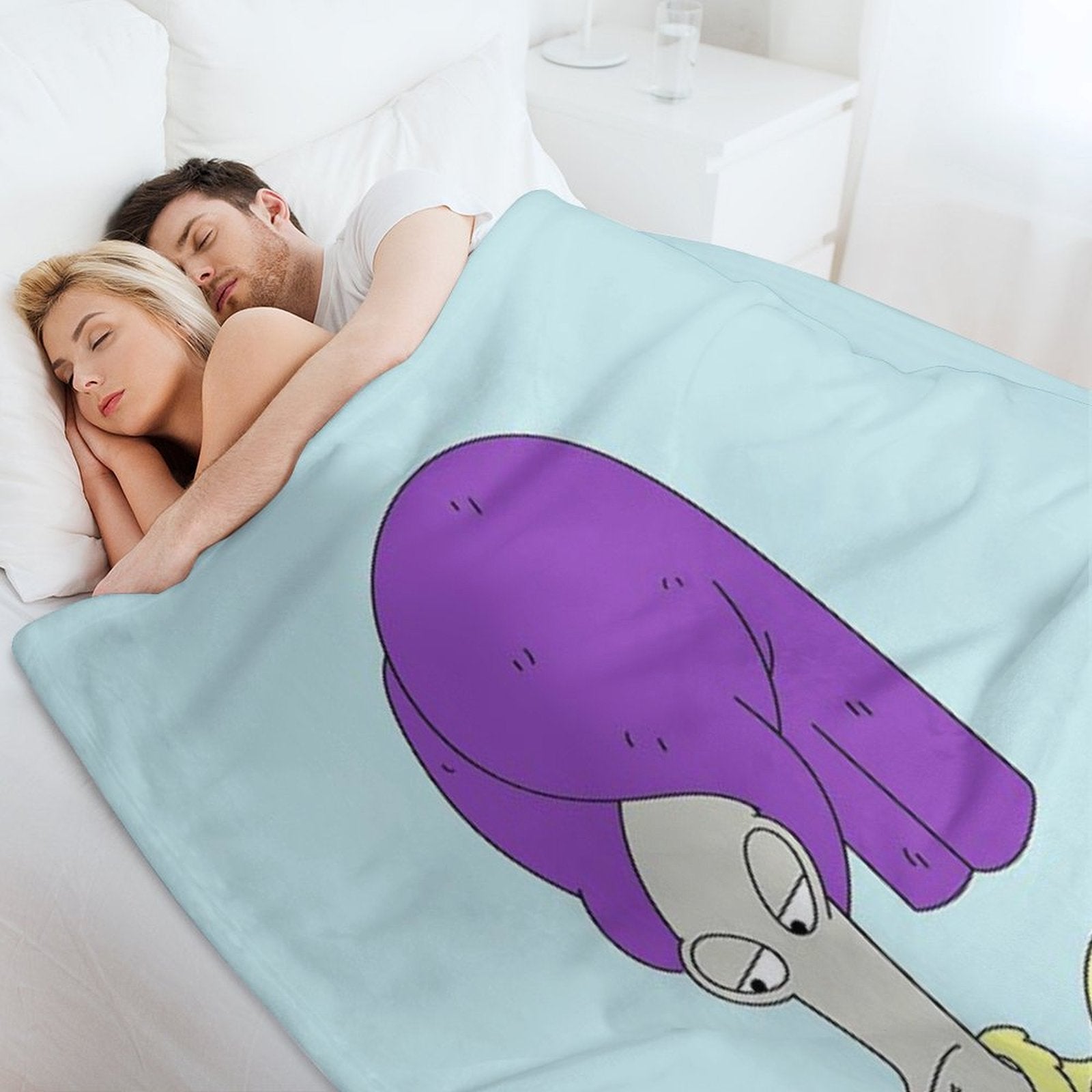 American Dad Roger Wrinkle-free Throw Blanket