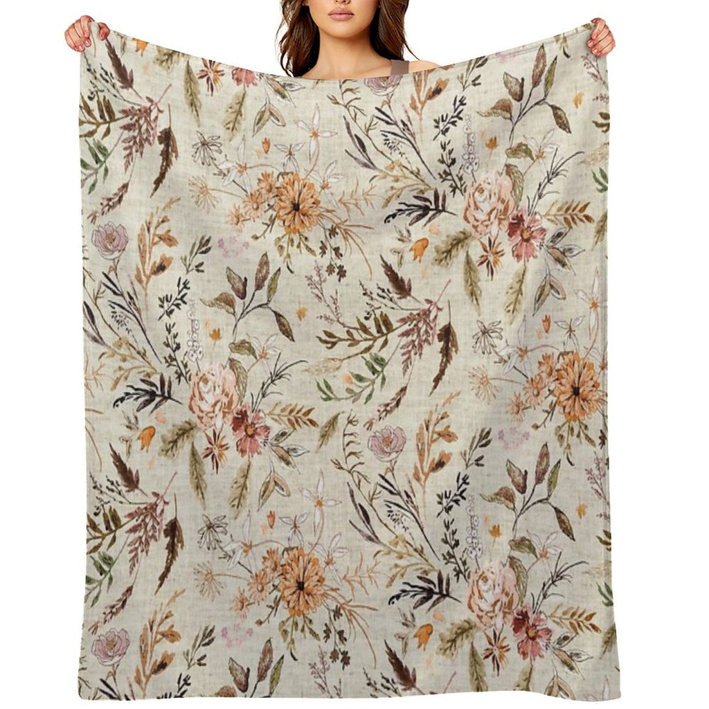 Delilah (autumn) Lightweight Throw Blanket