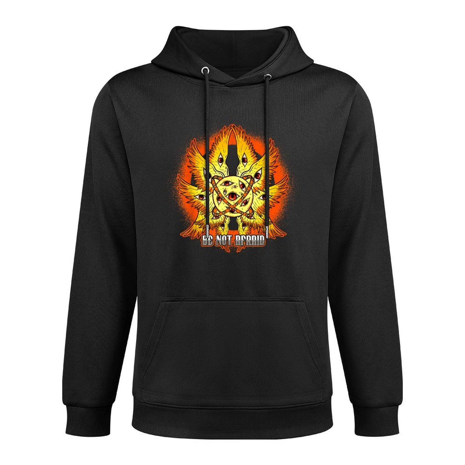 Biblically Accurate Angel Meme Ophanim Be Not Afraid Casual Wear Hoodie