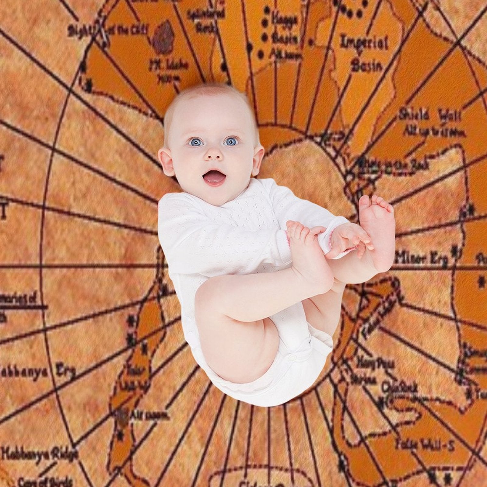 DUNE Map Premium Throw Blanket