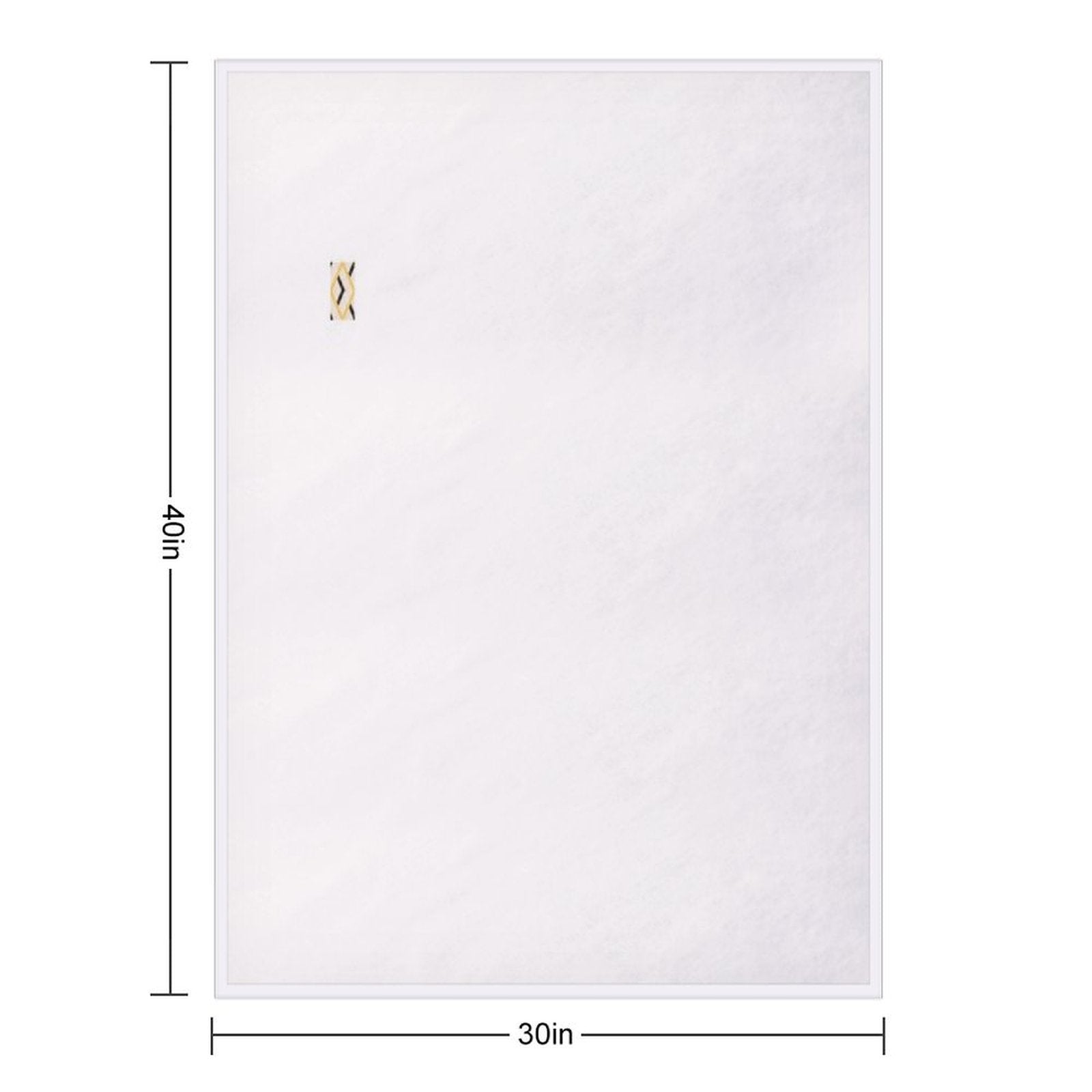 Yellow Print  ৹1 Machine-washable Throw Blanket