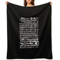 Dwarf Fortress Tile Set FnordSet Graphic Wrinkle-free Throw Blanket