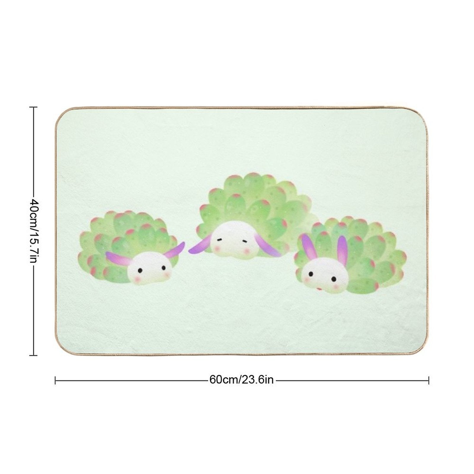 Sea Sheep  Versatile Bath Mat