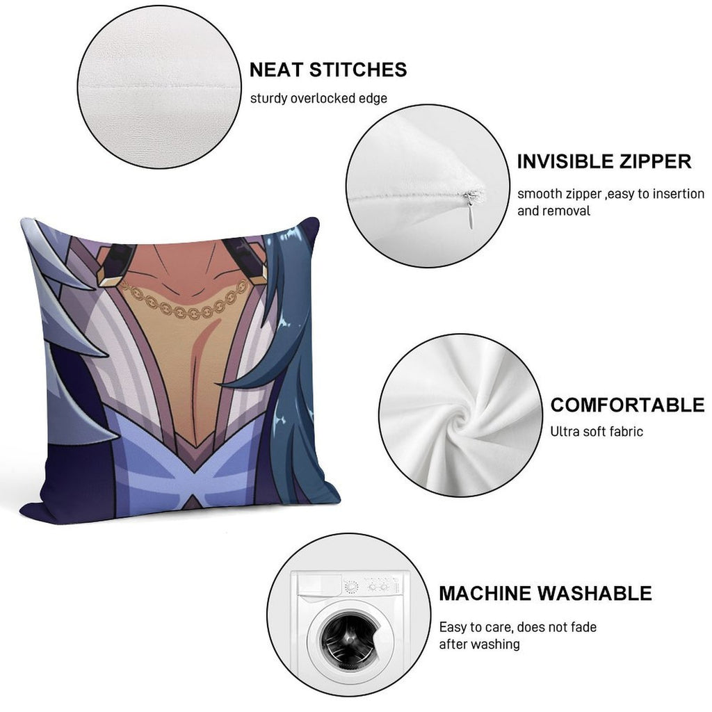 Kaeya Tiddies Soft Decorative Cover Throw Pillow