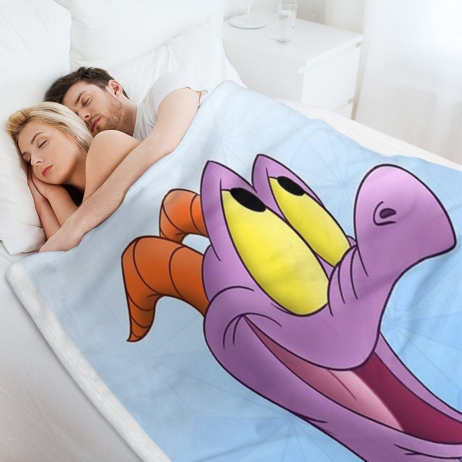 Fantastical Figment Anti-pilling Throw Blanket
