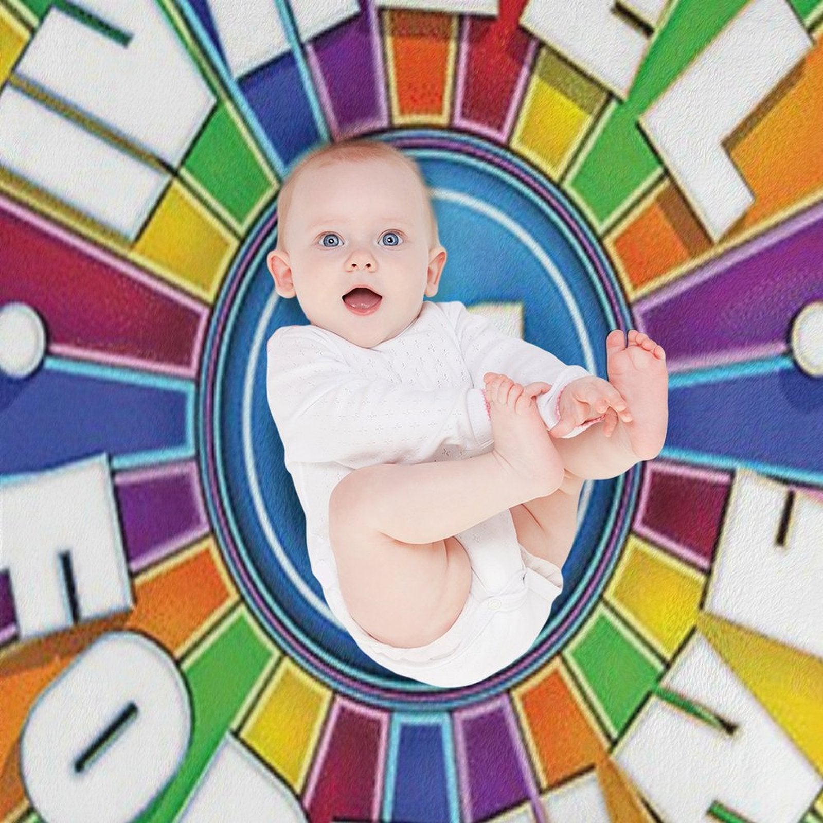 Wheel of Fortune Versatility Throw Blanket