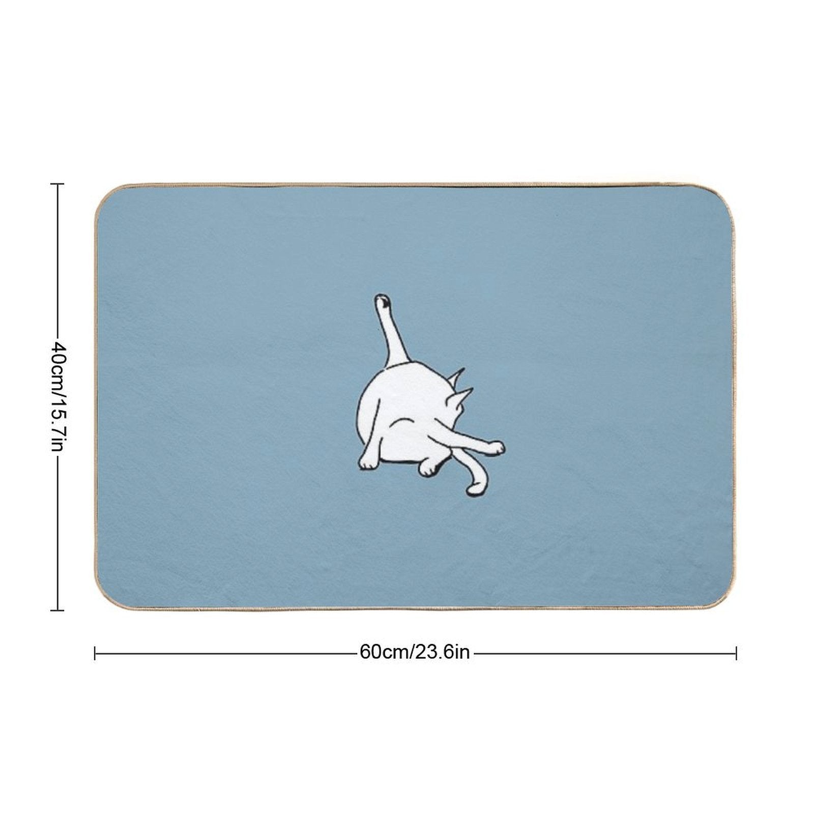 Cat Washing Bottom  Long-Lasting Bath Mat