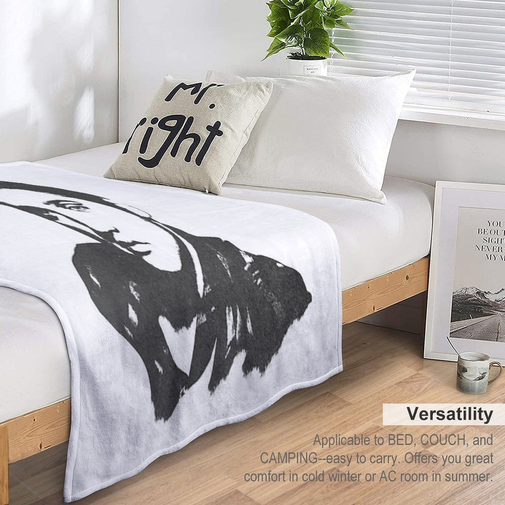 Vintage Official Script Velvety-soft Throw Blanket