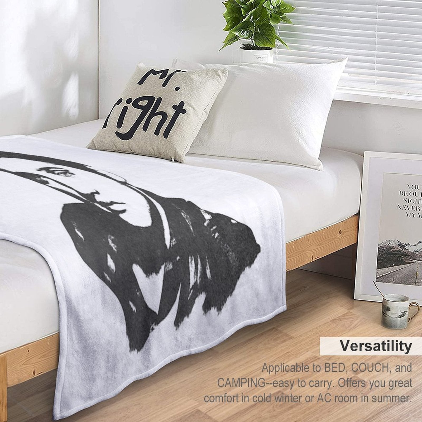 Vintage Official Script Velvety-soft Throw Blanket
