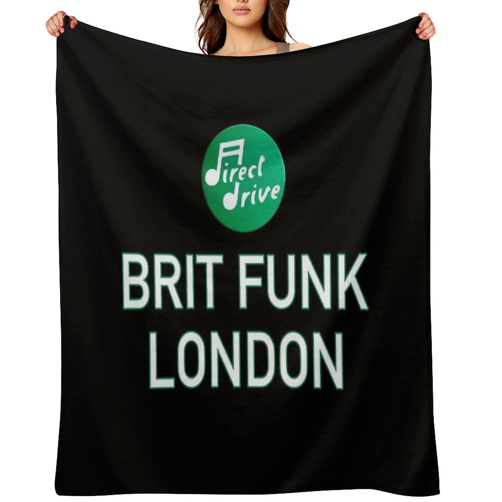 Brit Funk - London UK Anti-pilling Throw Blanket