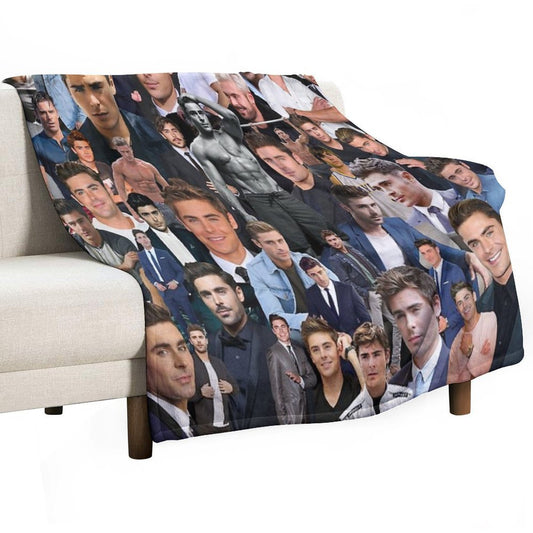 Zac Efron Eco-conscious Throw Blanket