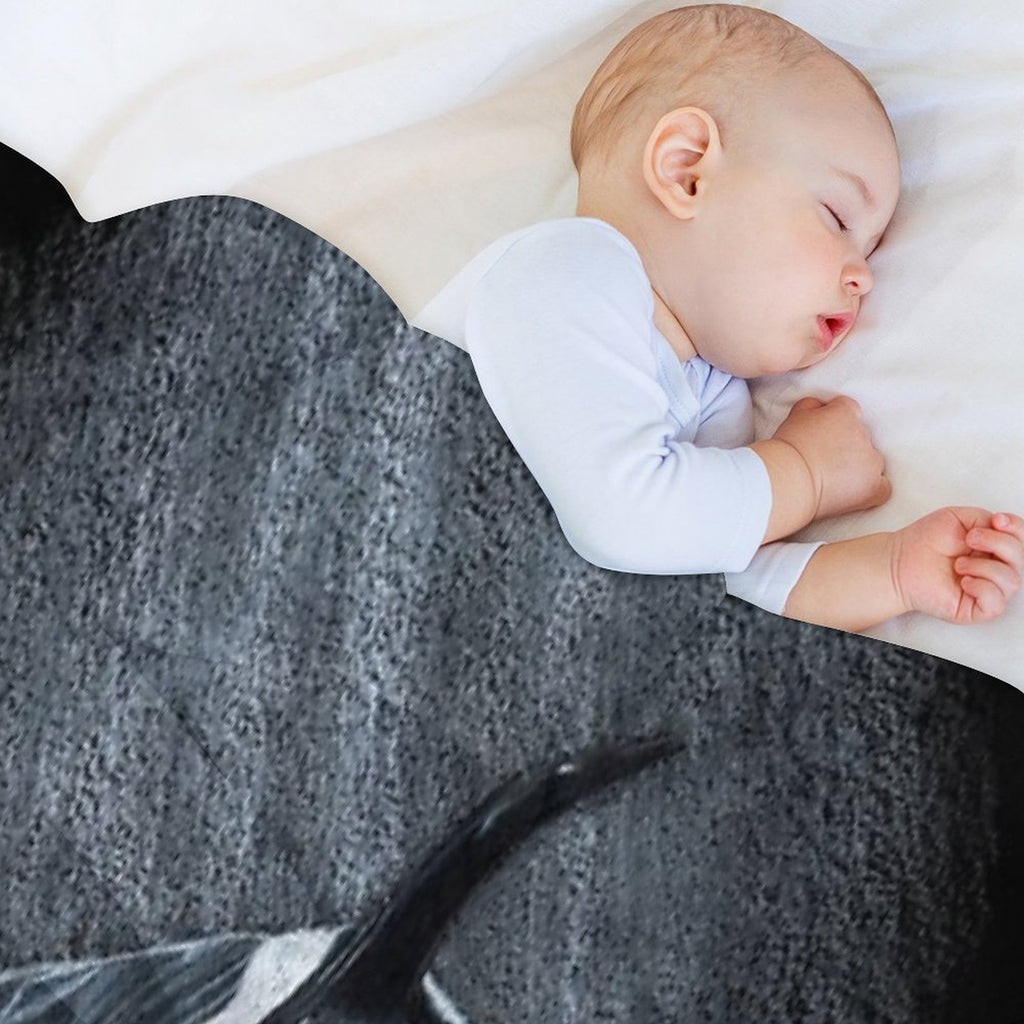 White Whale - Orca Quick-dry Throw Blanket