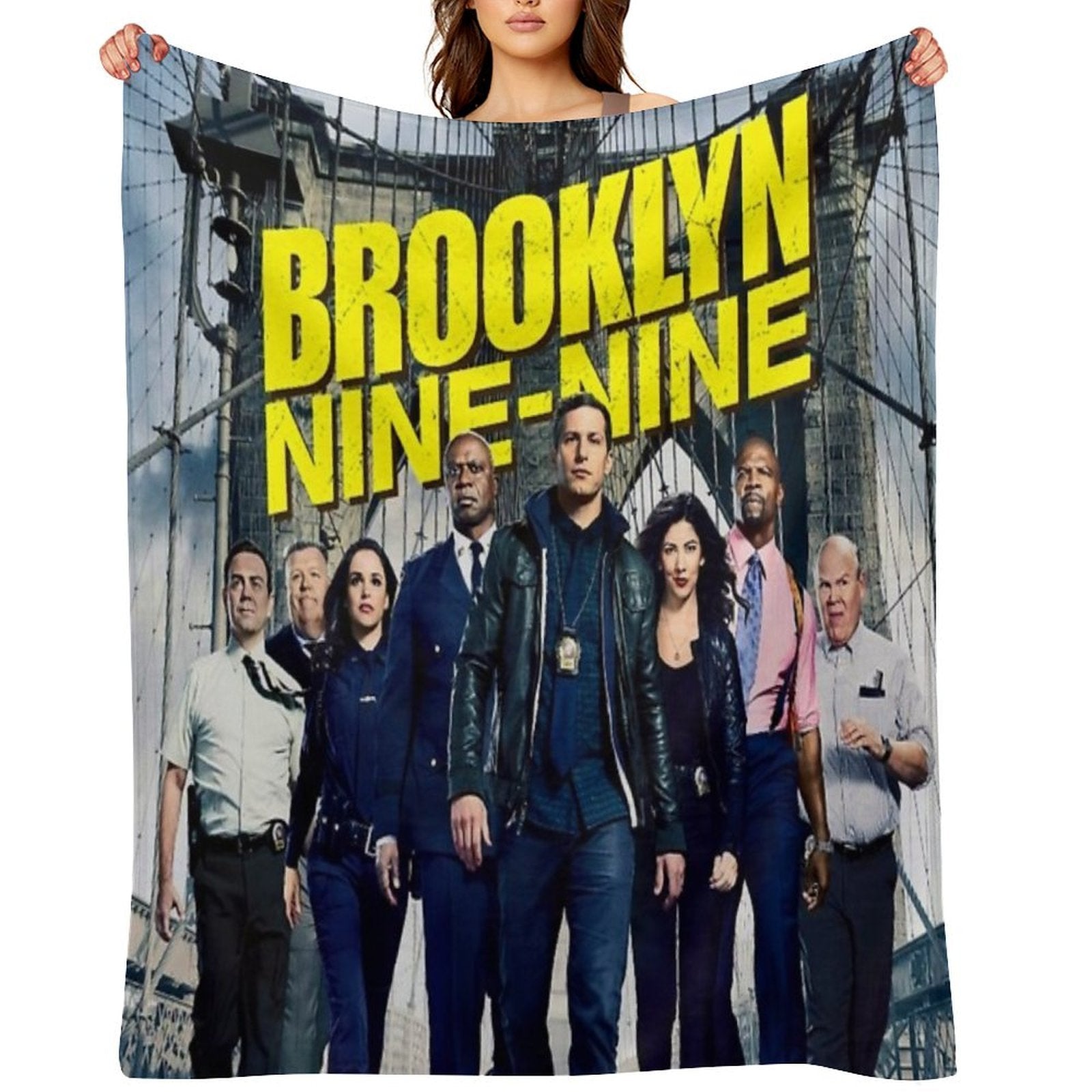 Brooklyn Nine Shrink-resistant Throw Blanket