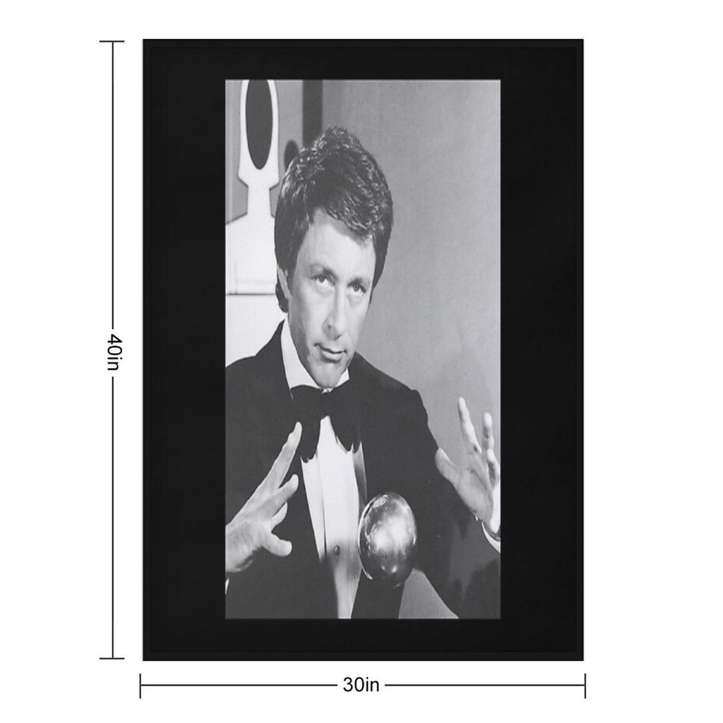 Bill Bixby Art Compact Throw Blanket