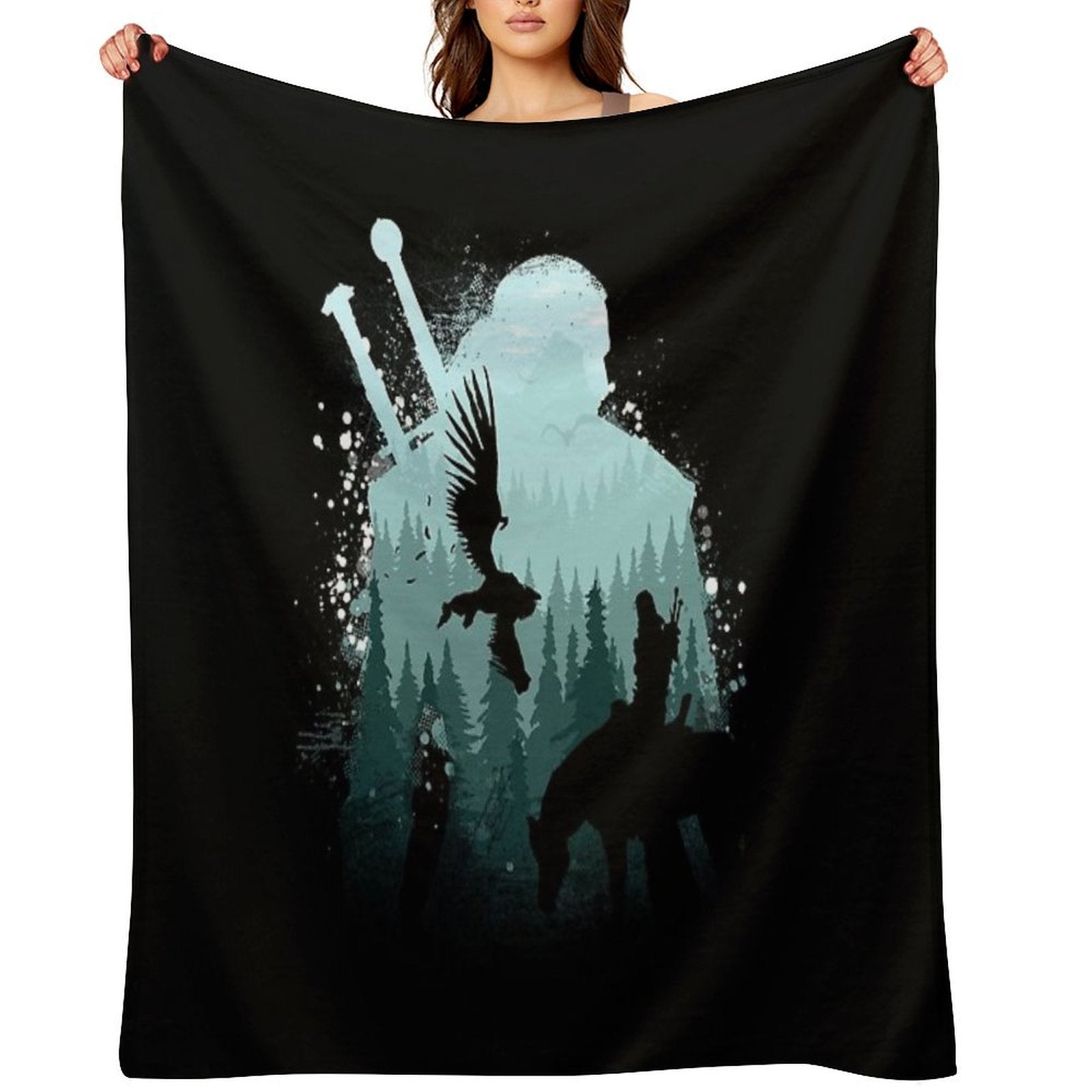 Wild Huntsman Compact Throw Blanket