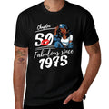 Chapter 50 Fabulous Since 1975 50th Birthday Women Melanin  Eco-friendly Material T-Shirt