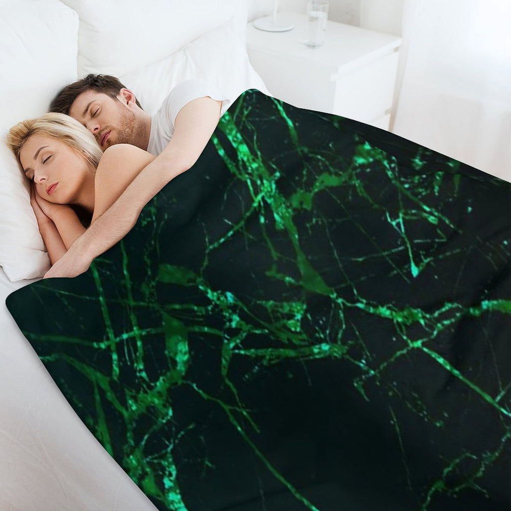 Alien Marble Compact Throw Blanket