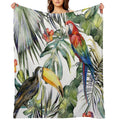 TROPICAL JUNGLE Versatility Throw Blanket